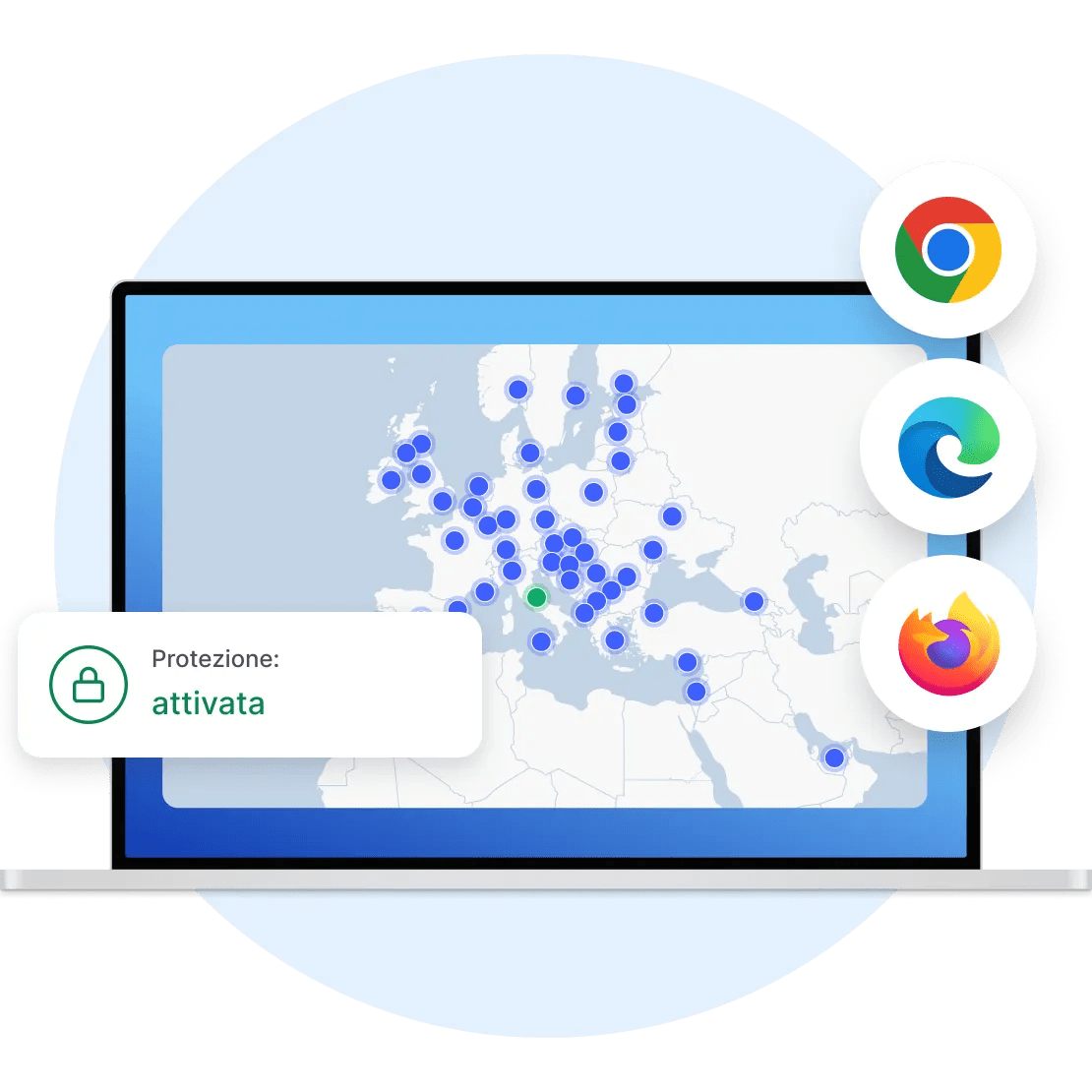 NordVPN offre estensioni proxy per Chrome, Edge e Firefox