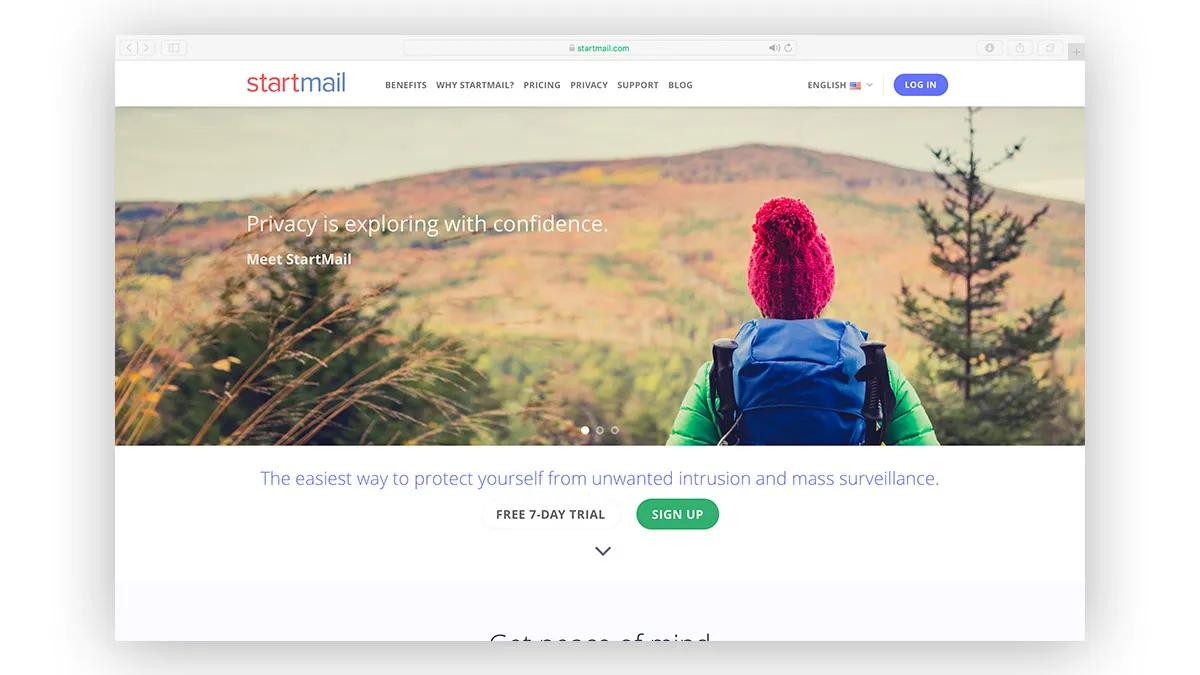Gmail alternatives StartMail