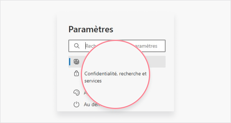 Supprimer les cookies dans Microsoft Edge étape 2