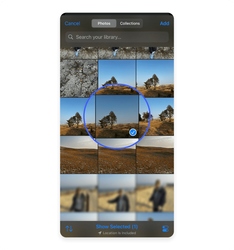 Transfer files with NordVPN&#39;s Meshnet feature: step 7