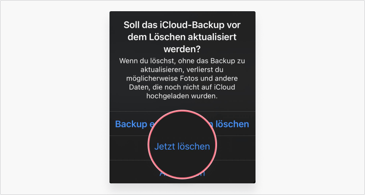 So könnt ihr euer iPhone zurücksetzen Schritt 4