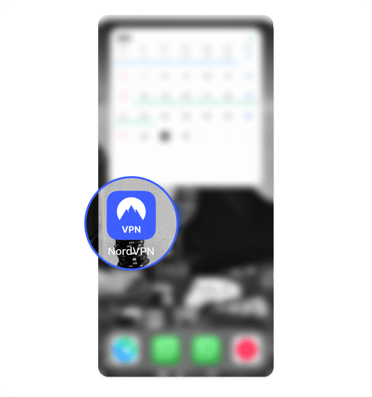 选择 NordVPN 应用