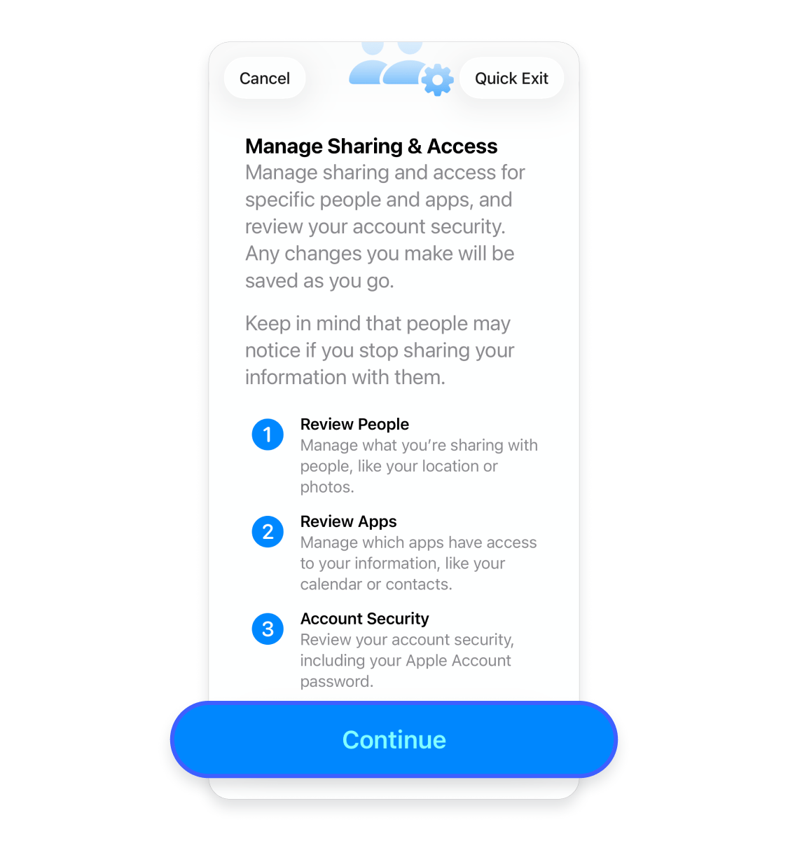 How to check security on an iPhone: Step 4.