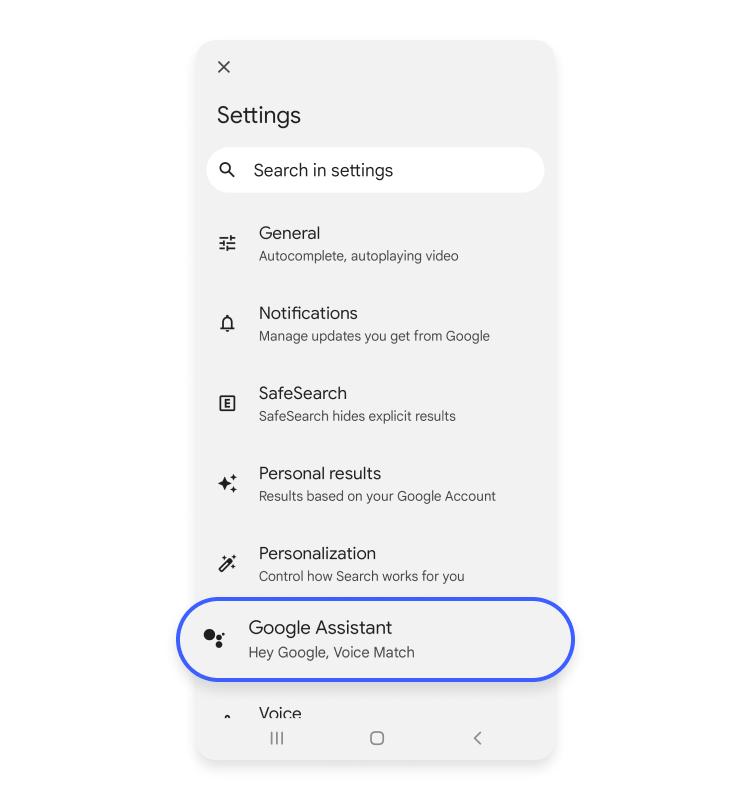 Google assistant