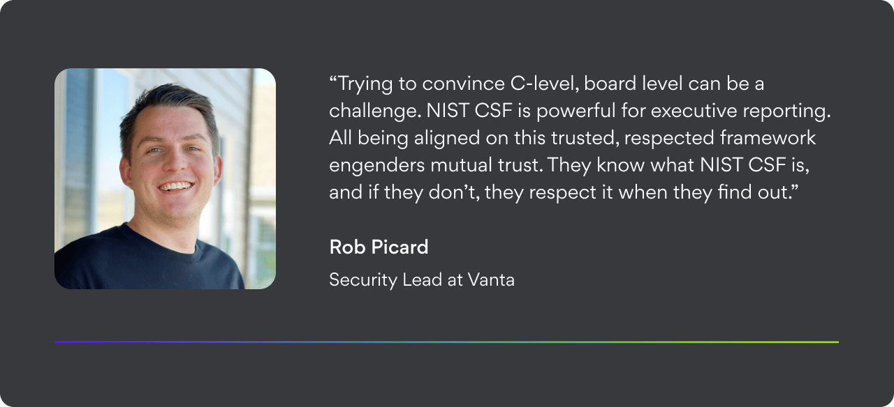 Rob Picard, Security Lead at Vanta.