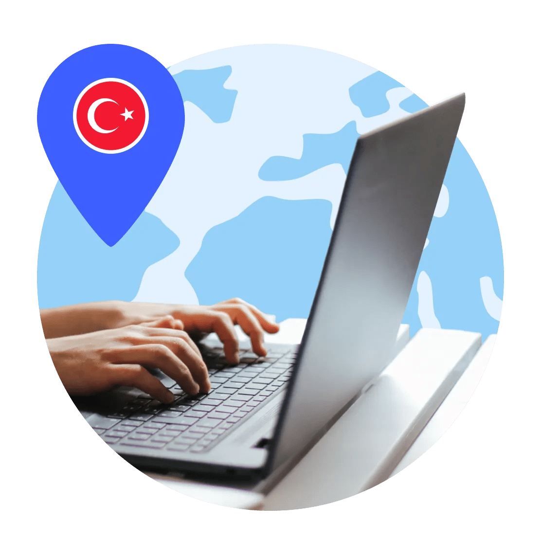 Подключитесь к лучшему VPN-серверу в Турции.