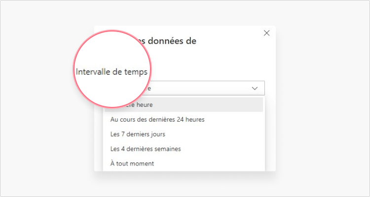 Supprimer les cookies dans Microsoft Edge étape 4