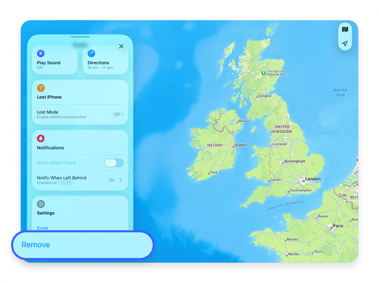 How to turn off Find My from an iPad Step 4