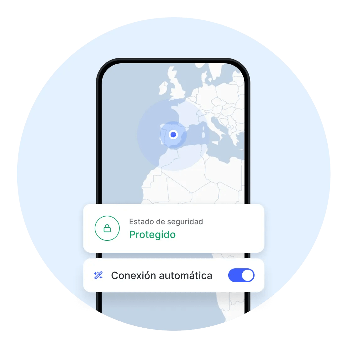 Protección del dispositivo con la función de autoconexión de NordVPN