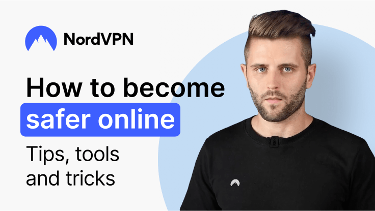 A thumbnail for a YouTube video in which Karolis Pabijanskas shares his top online privacy tips.
