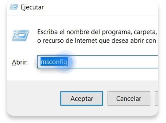 desactivar el modo seguro de Windows 10: paso 1