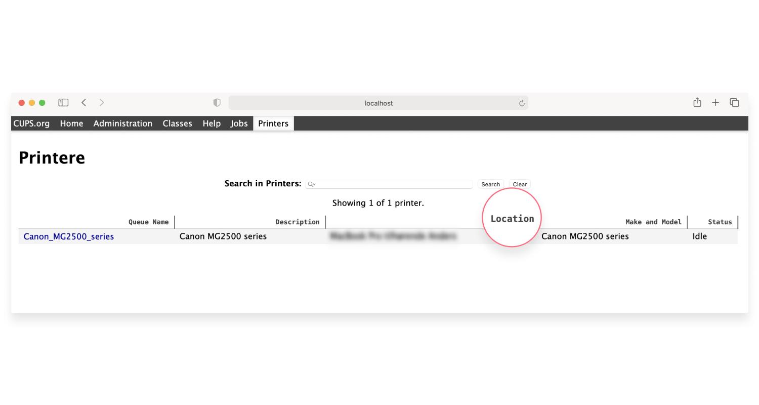 How to find Printer&#39;s IP address