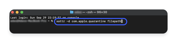 How to get rid of the macOS cannot verify that this app is free from malware error 4