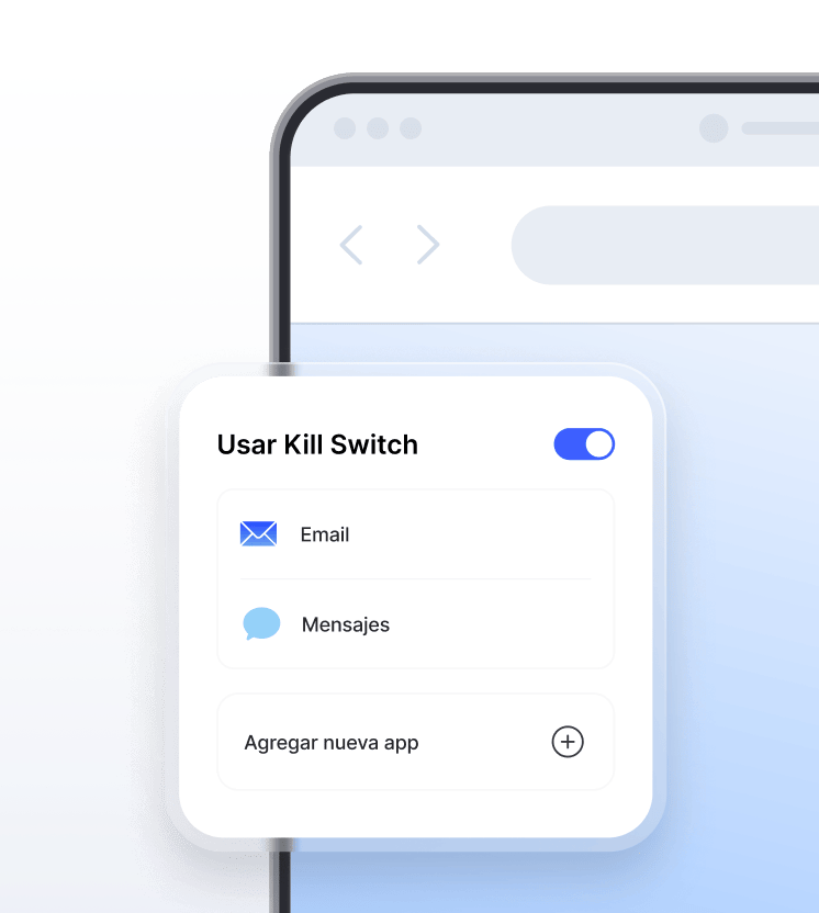 Configuración de Kill Switch de NordVPN para proteger tu tráfico si la VPN se desconecta.