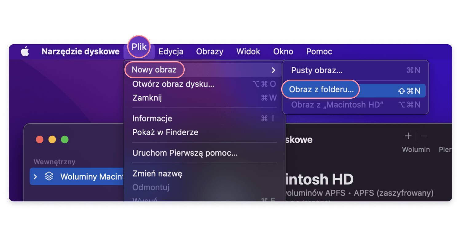 jak zabezpieczyć folder hasłem w systemie macOS: krok 3