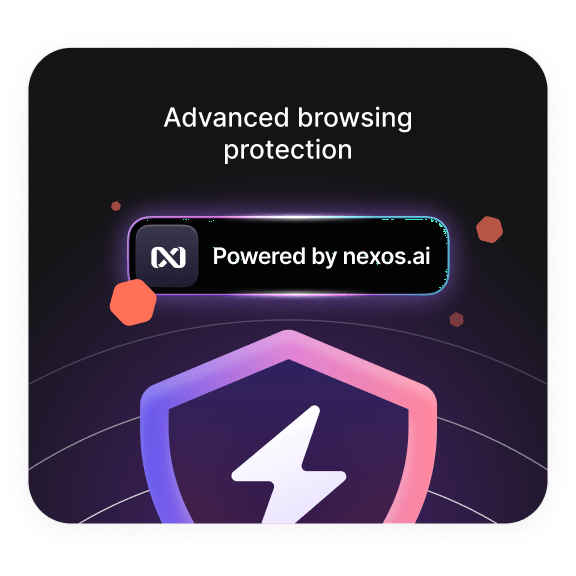 Advanced browsing protection is on.
