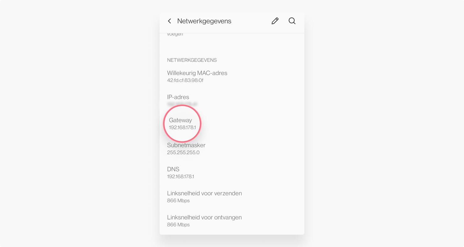 Hoe vind ik het IP-adres van mijn router op Android stap 4