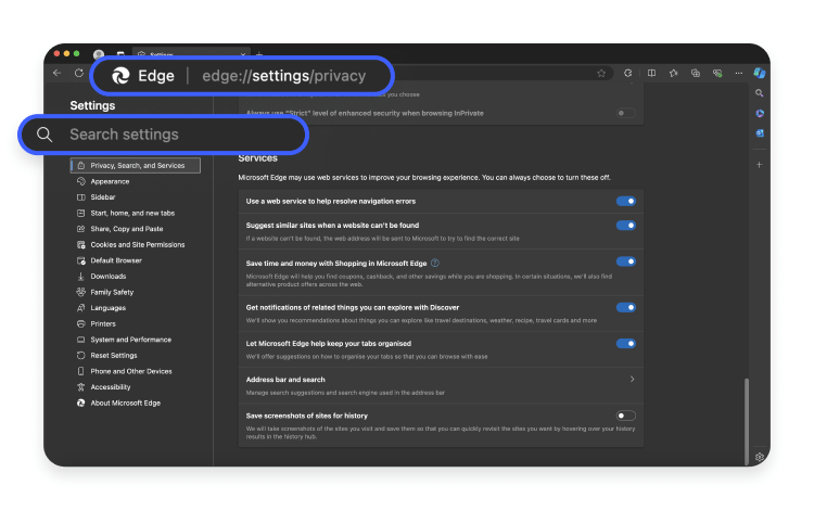 Remove charmesearching step 24
