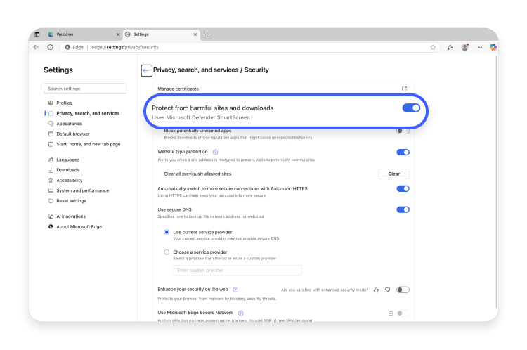 How to turn Google Safe Browsing on 8