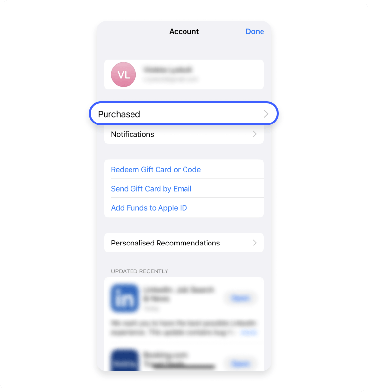 How to find hidden apps in the App Store: step 2