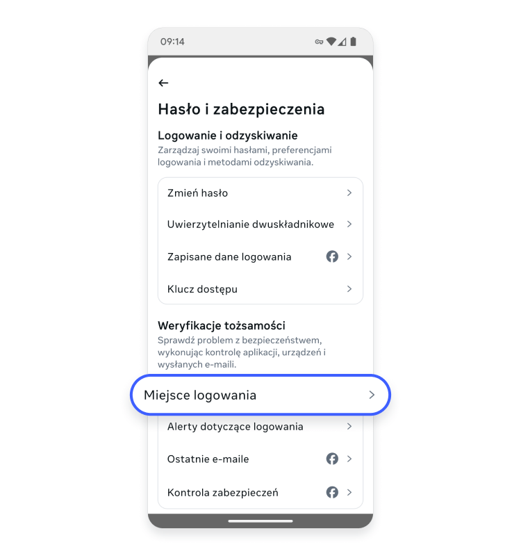 Jak sprawdzić czy konto na facebooku zostało zhakowane: krok 5