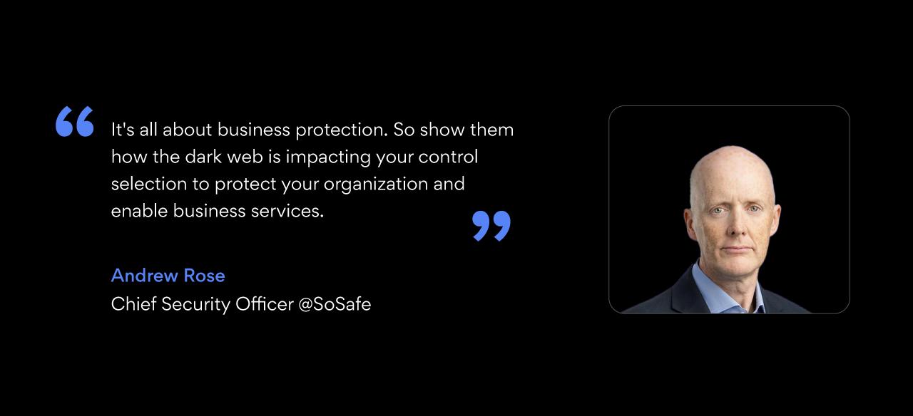 Andrew Rose, Chief Security Officer at SoSafe.