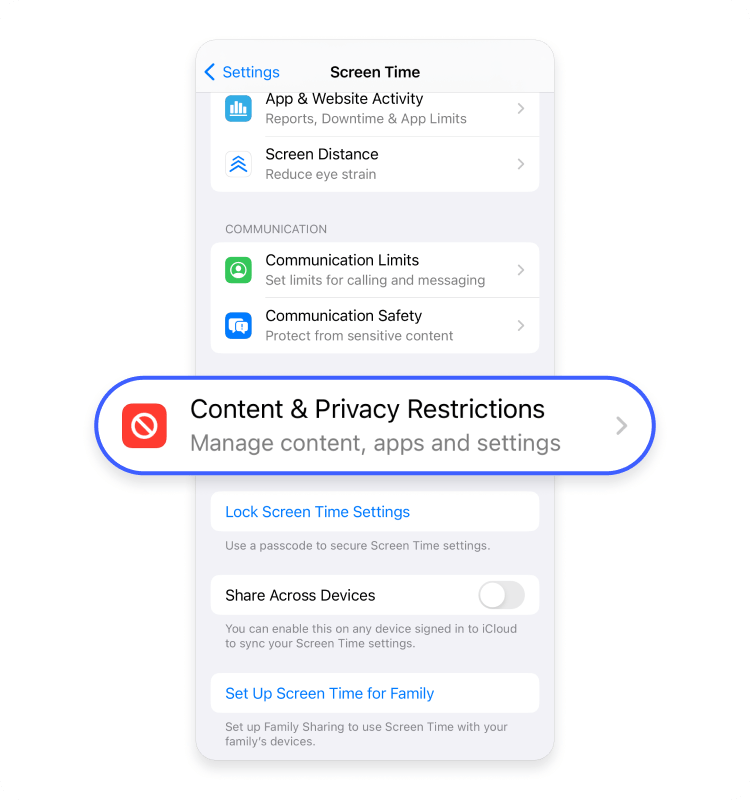 How to block a website on iPhone: Step 3