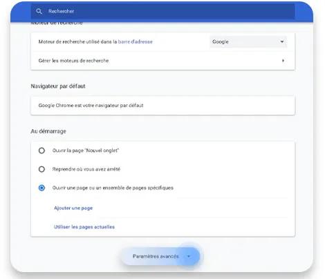 vider le cache chrome