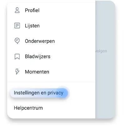 Een Twitter account verwijderen op Android stap 1