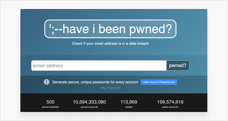 haveibeenpwned.com