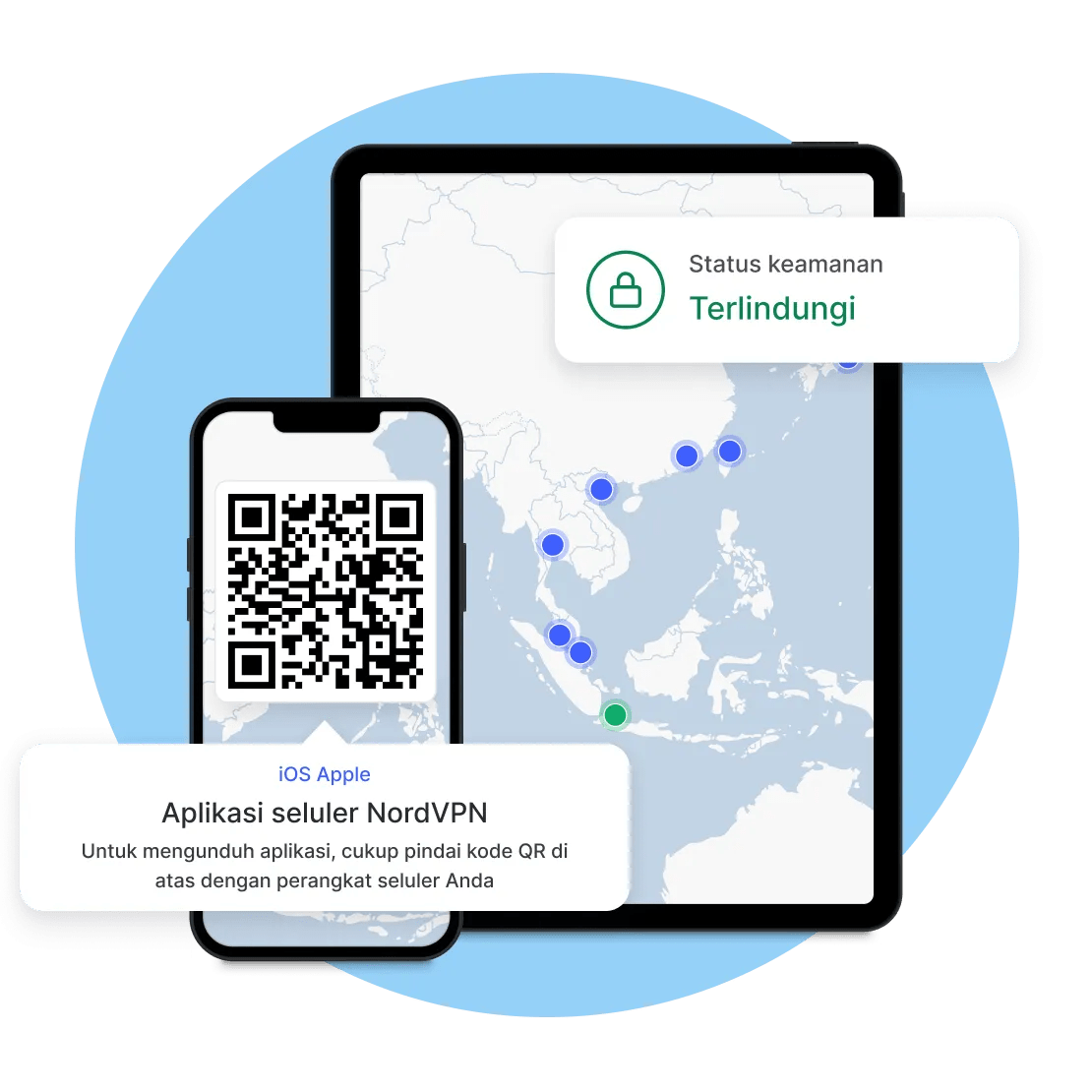 Aplikasi NordVPN untuk iPhone dan iPad