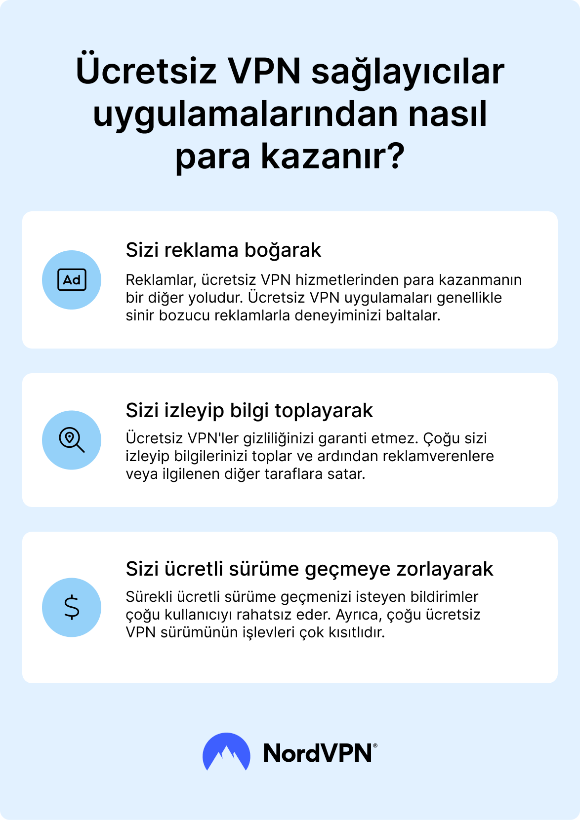 Ücretsiz VPN&#39;ler uygulamalarından nasıl para kazanıyor