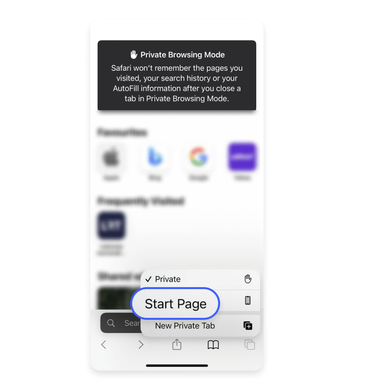 private browsing 5