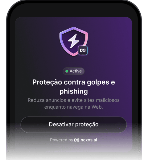 Um recurso ativo de proteção contra fraudes que funciona em conjunto com uma VPN para bloquear anúncios e sites mal-intencionados na web.
