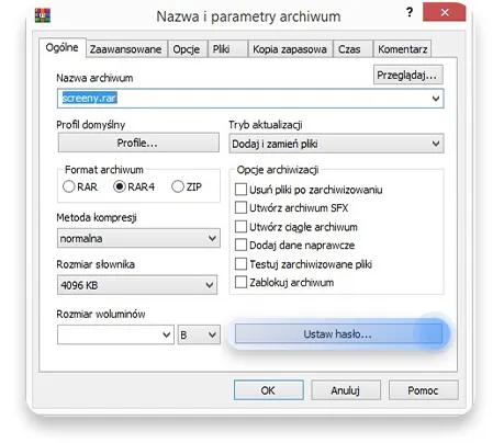 jak zabezpieczyć folder hasłem - metoda nr 3: krok 2