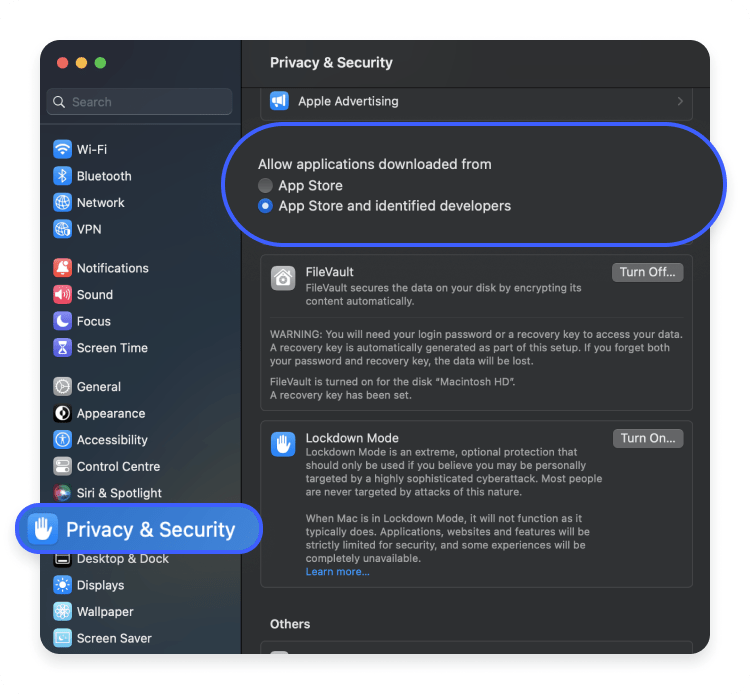 How to get rid of the macOS cannot verify that this app is free from malware error 3