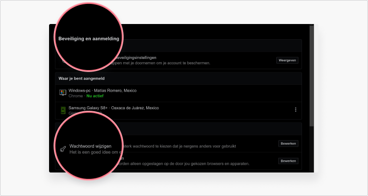 Mijn Facebook is gehackt. Wat nu? stap 2