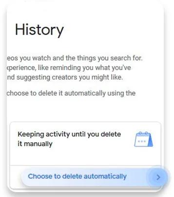 How to delete Youtube history