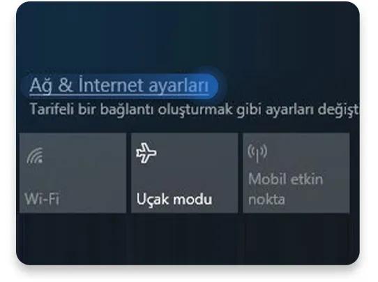 DNS Değiştirme Aşama 1