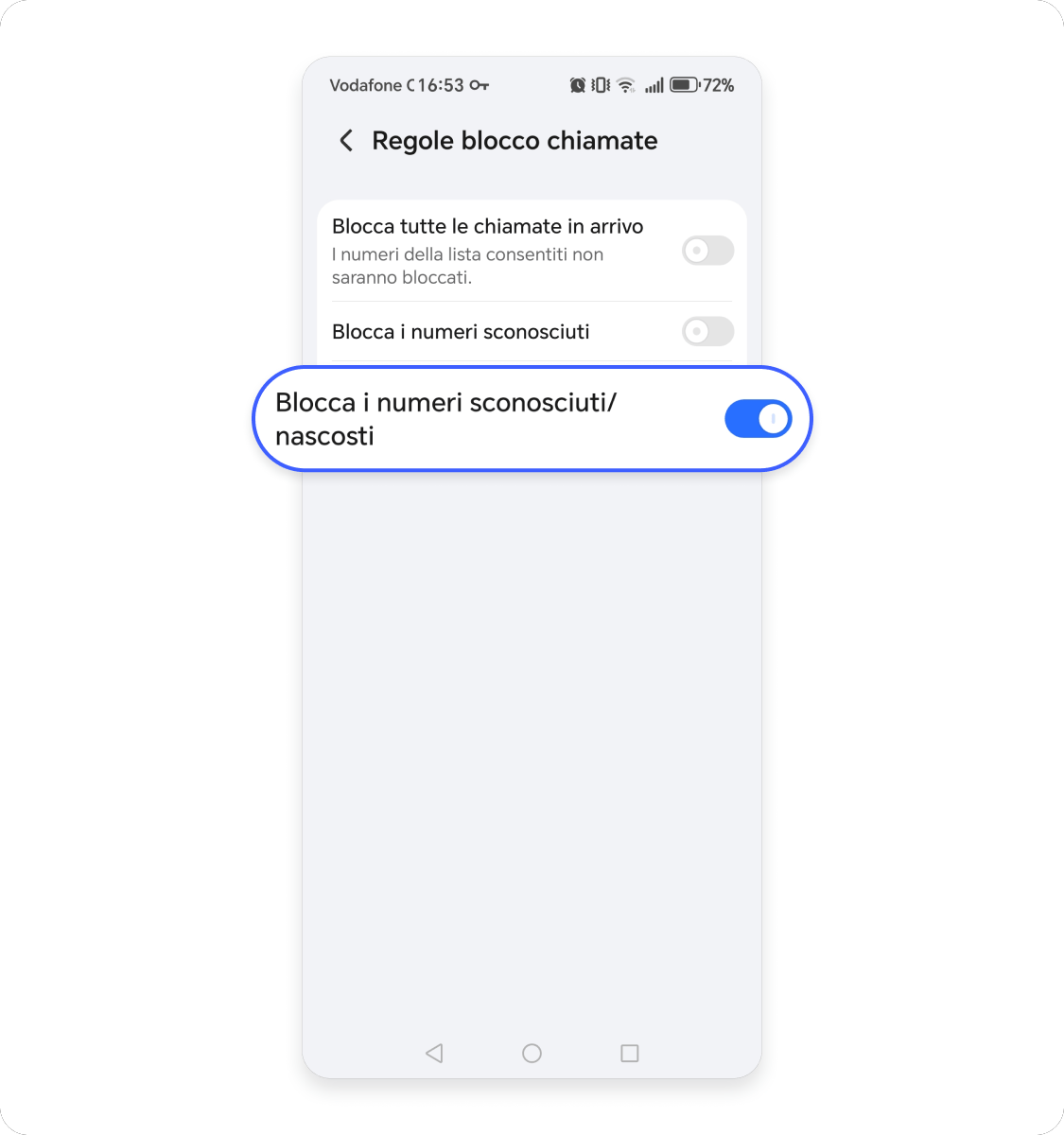 Come bloccare le chiamate indesiderate su Android.