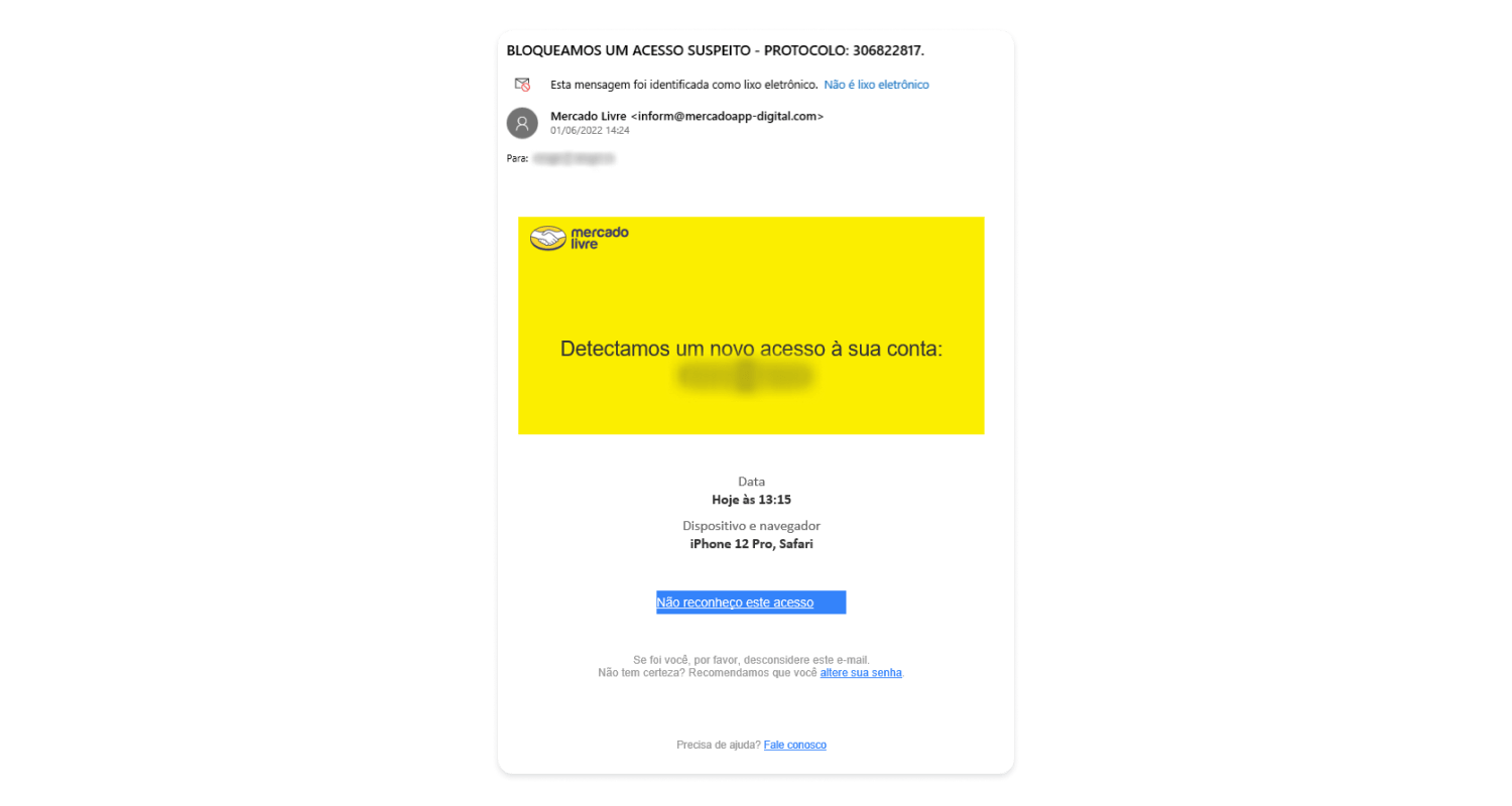 phishing email