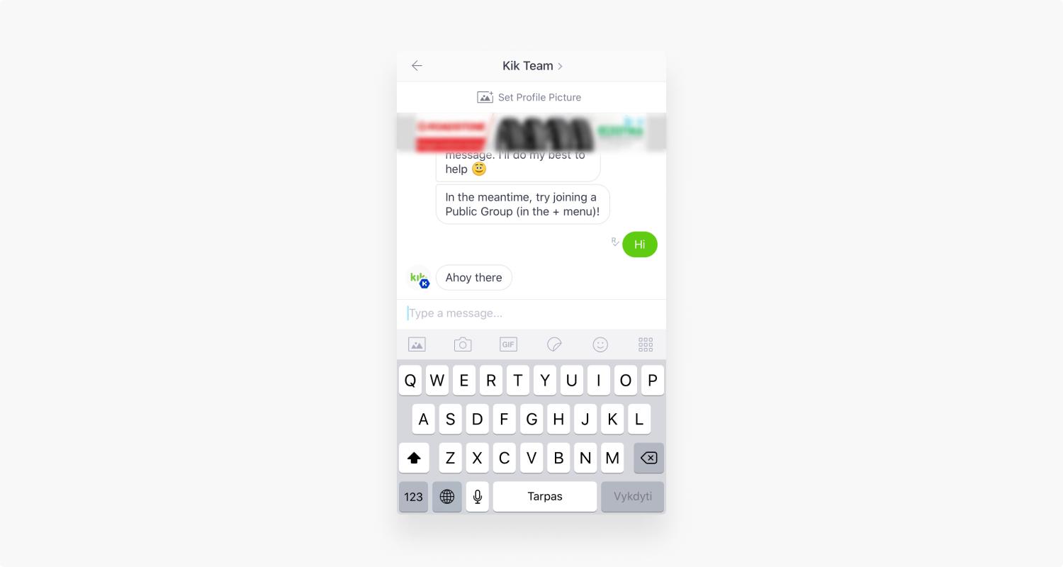 How to delete your Kik account illustration