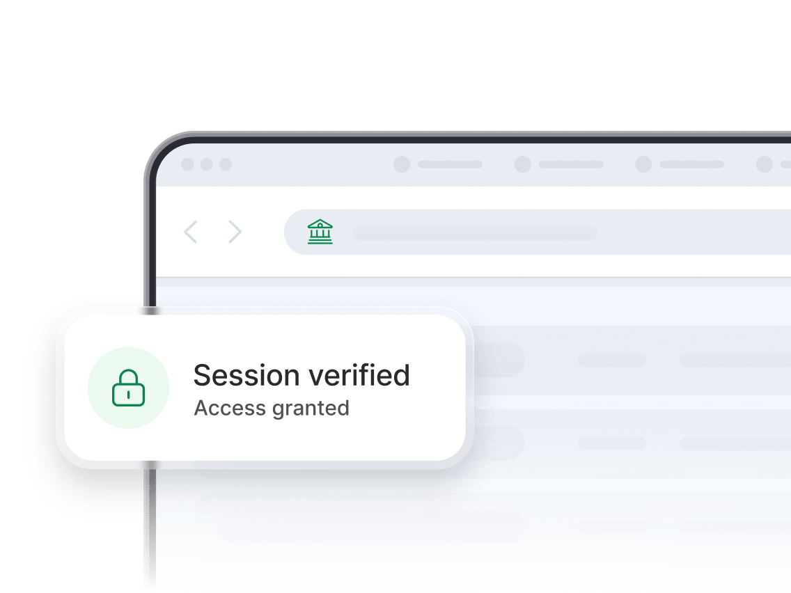 A laptop with a dedicated IP address that shows a user having secure access to a website.