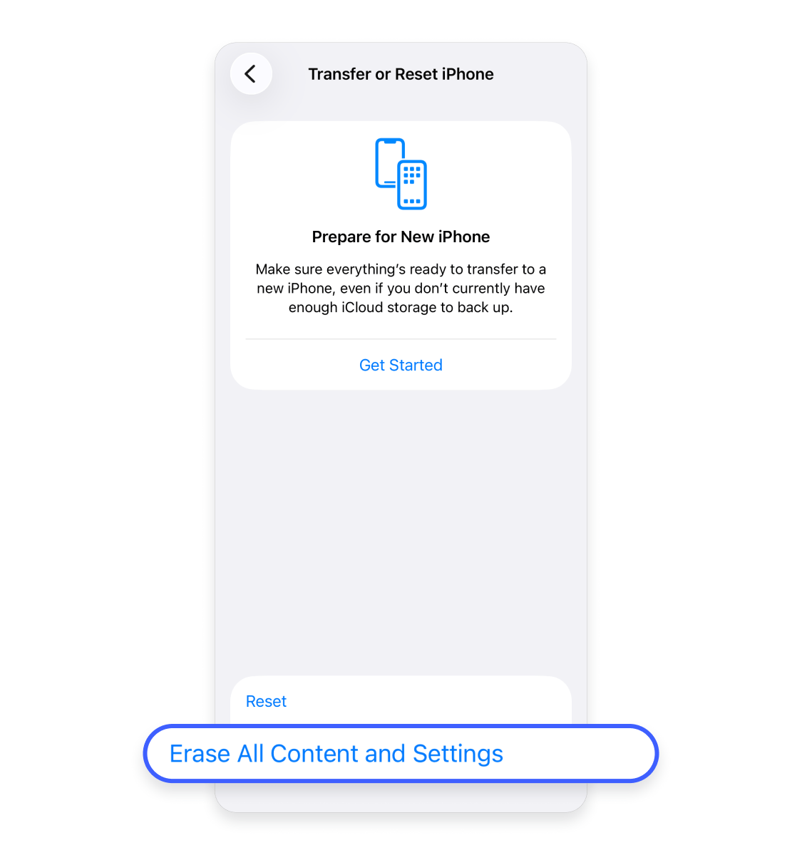 Retrieving deleted text messages  using iCloud backup Step 3

