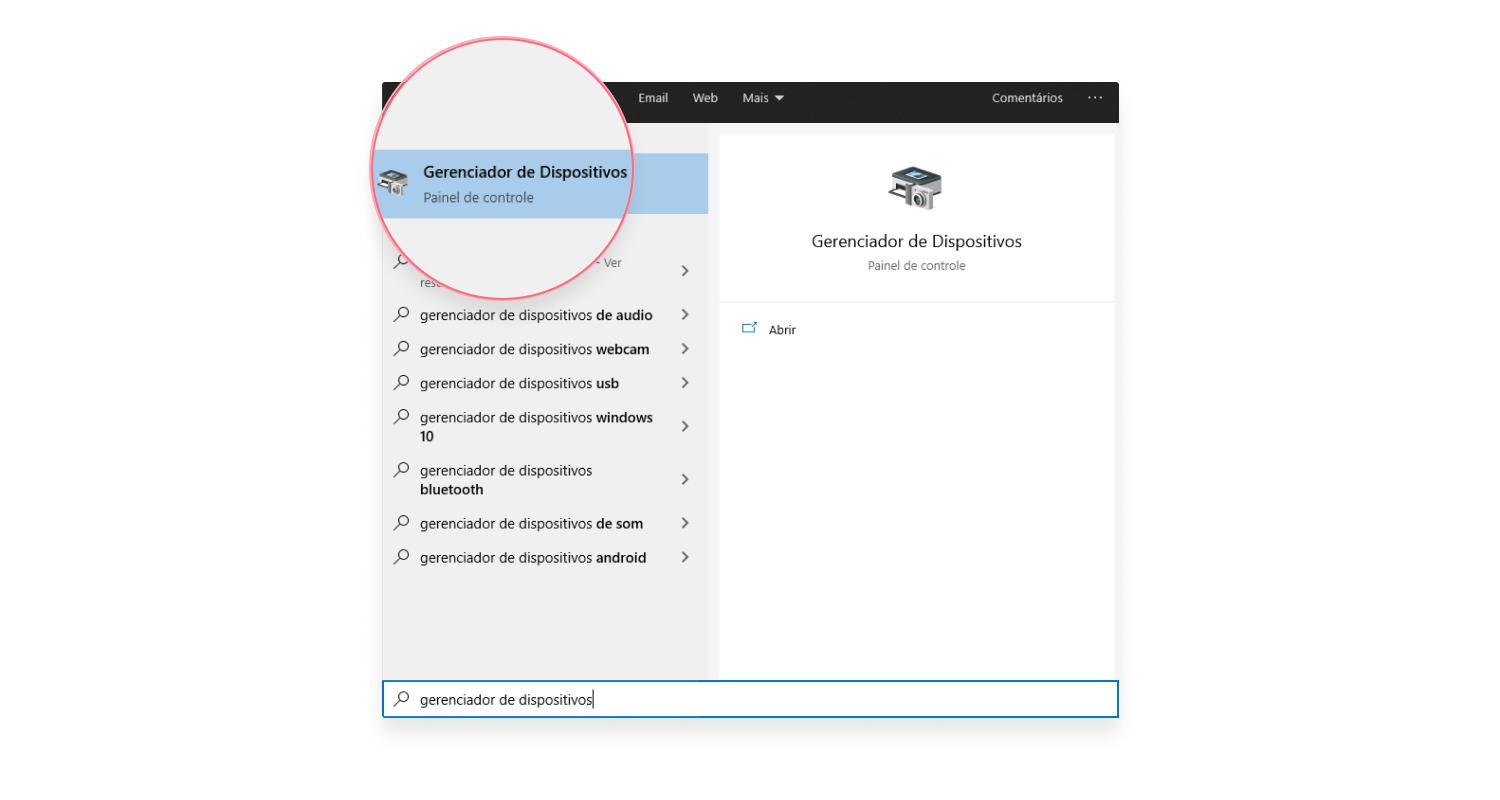 Atualize os drivers do adaptador de rede ethernet: passo nº1