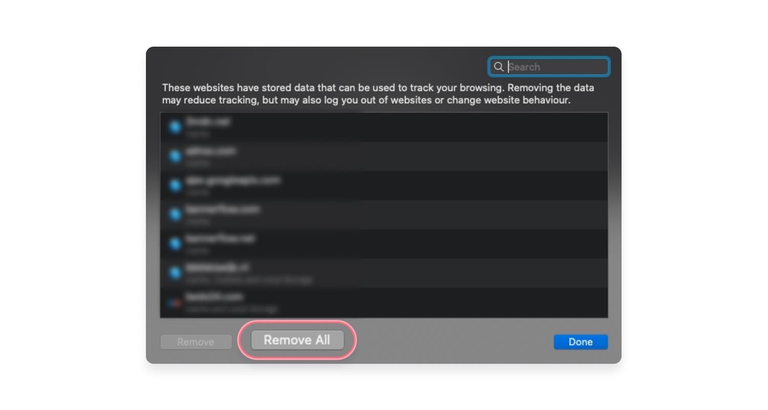 How to delete history and cache on Safari