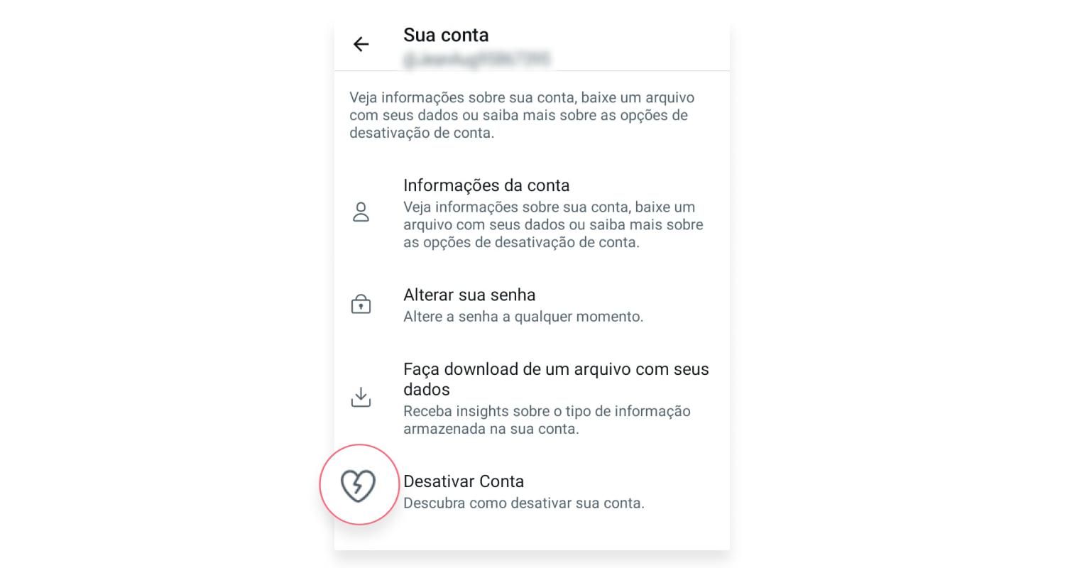 Como excluir o Twitter no Android: passo nº3