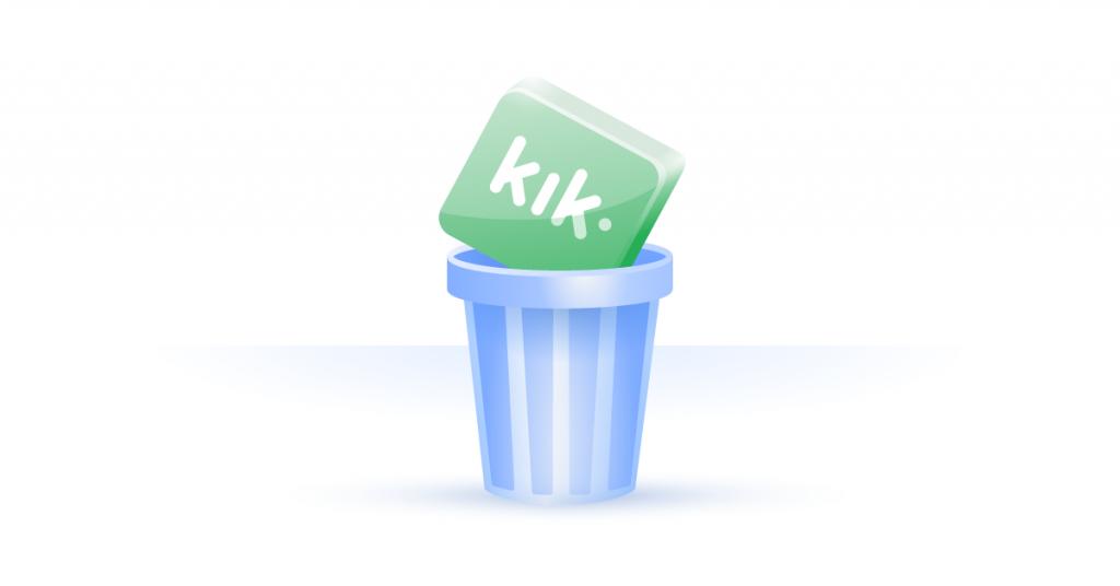 How to delete your Kik account illustration