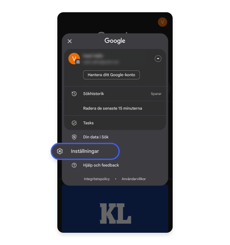 Inställningar för SafeSearch 2