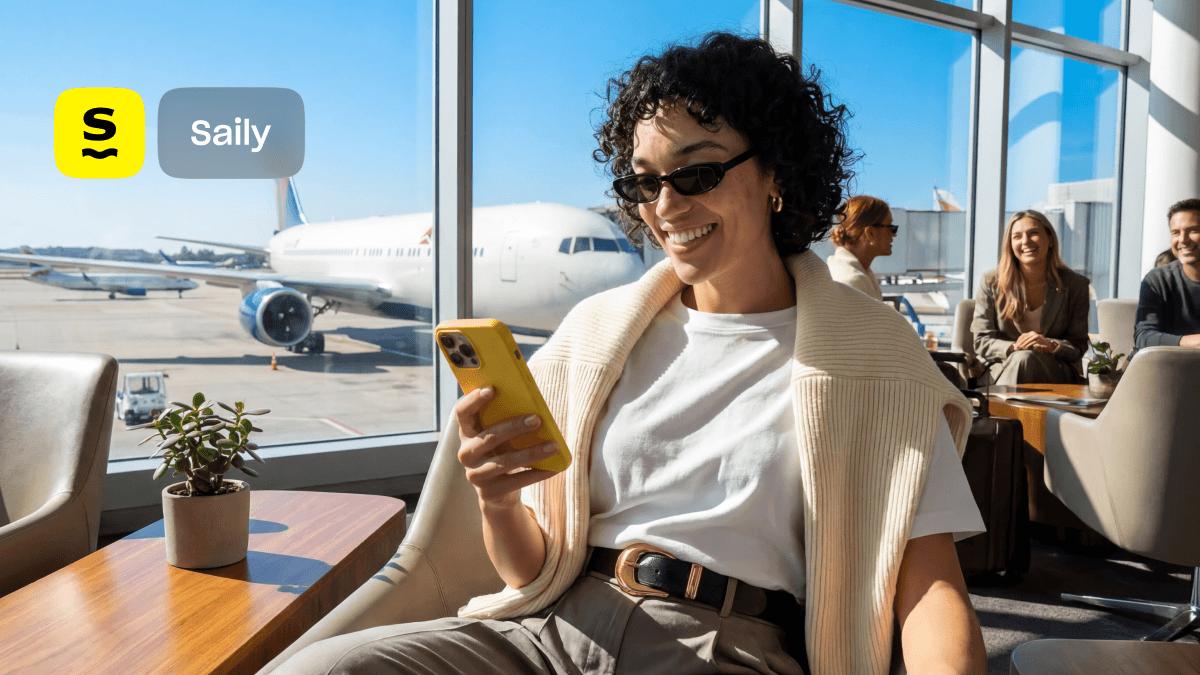 Saily worldwide eSIM service — always connected, always on course.